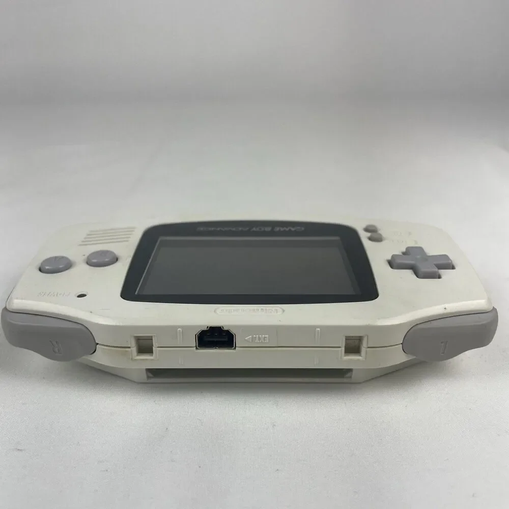 BUNDLE Nintendo Game Boy Advance Glacier White + 10 Games Mario, Spyro, Scooby